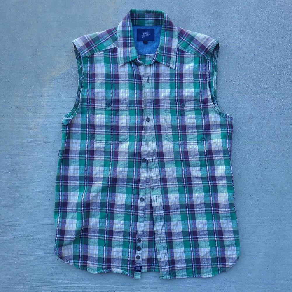 DEUS EX MACHINA Flannel Vest